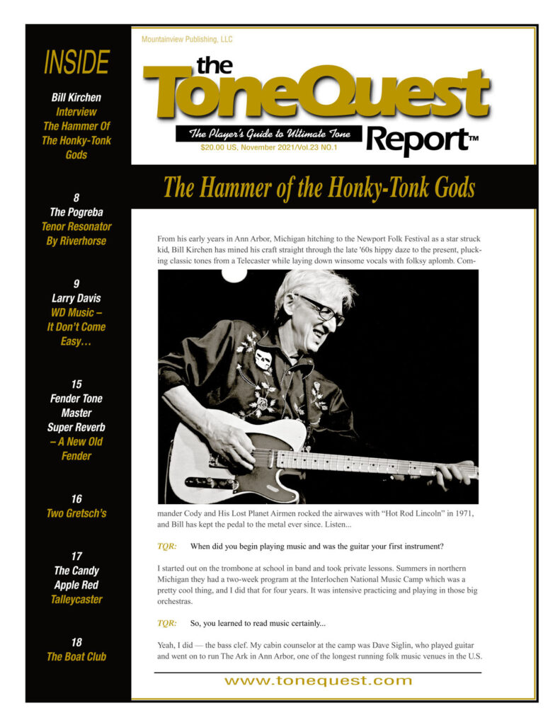ToneQuest Report November 2021
