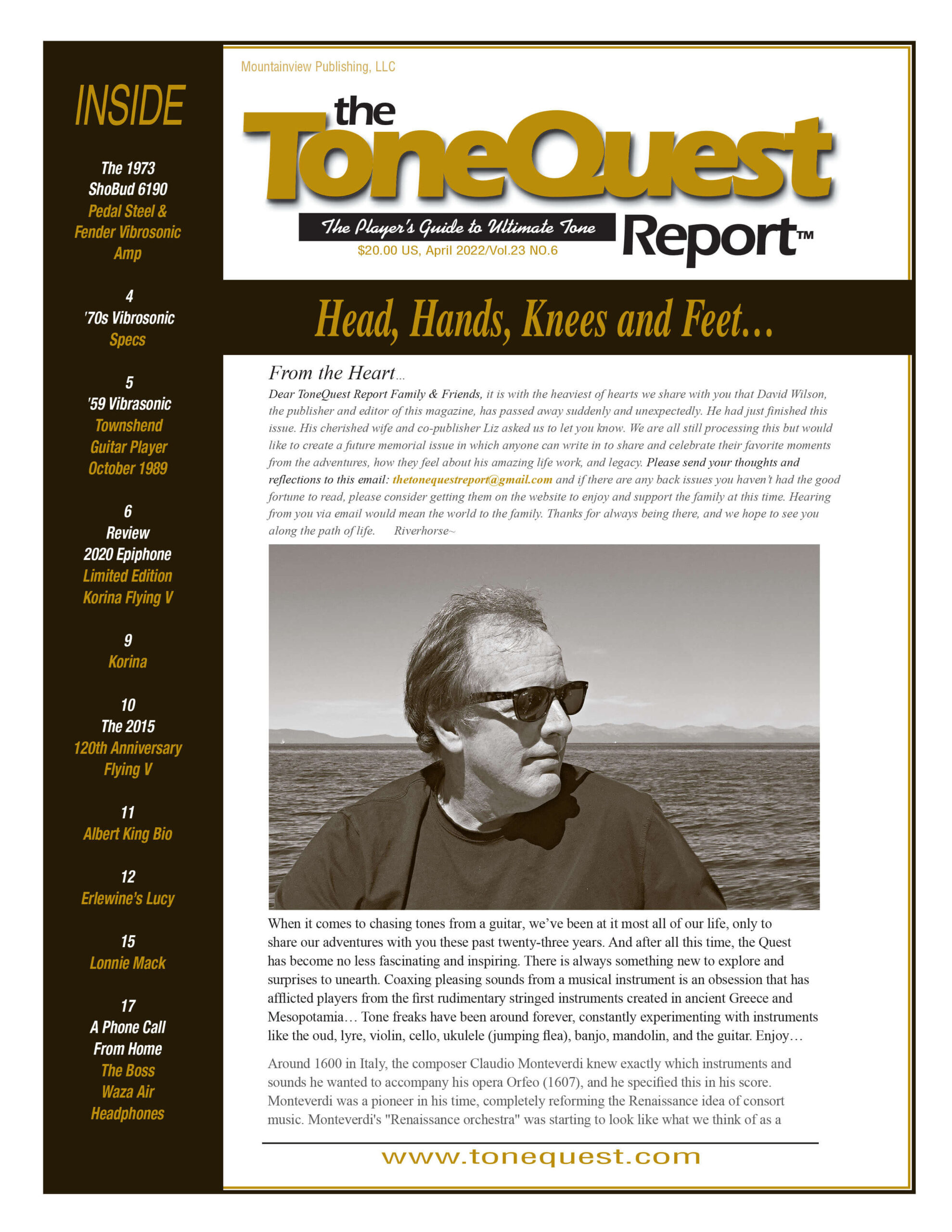 ToneQuest Report April 2022