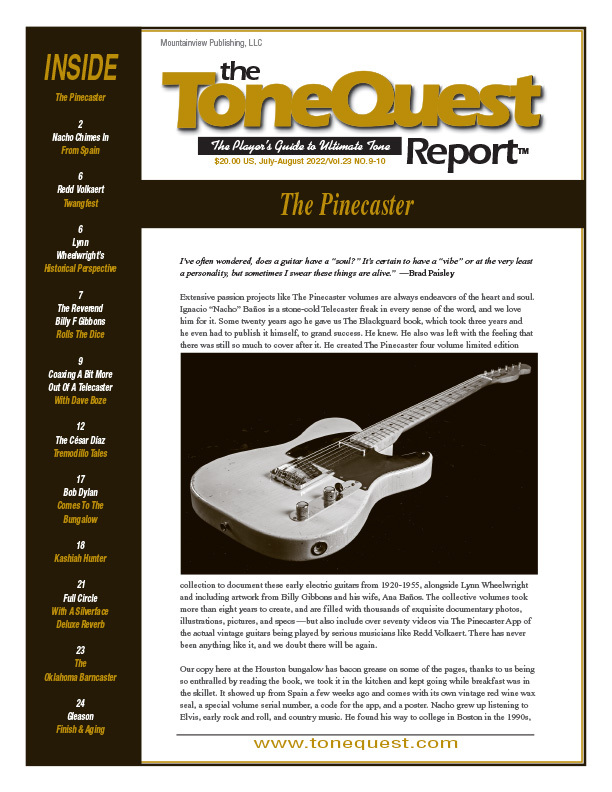 July August Tone Quest Report