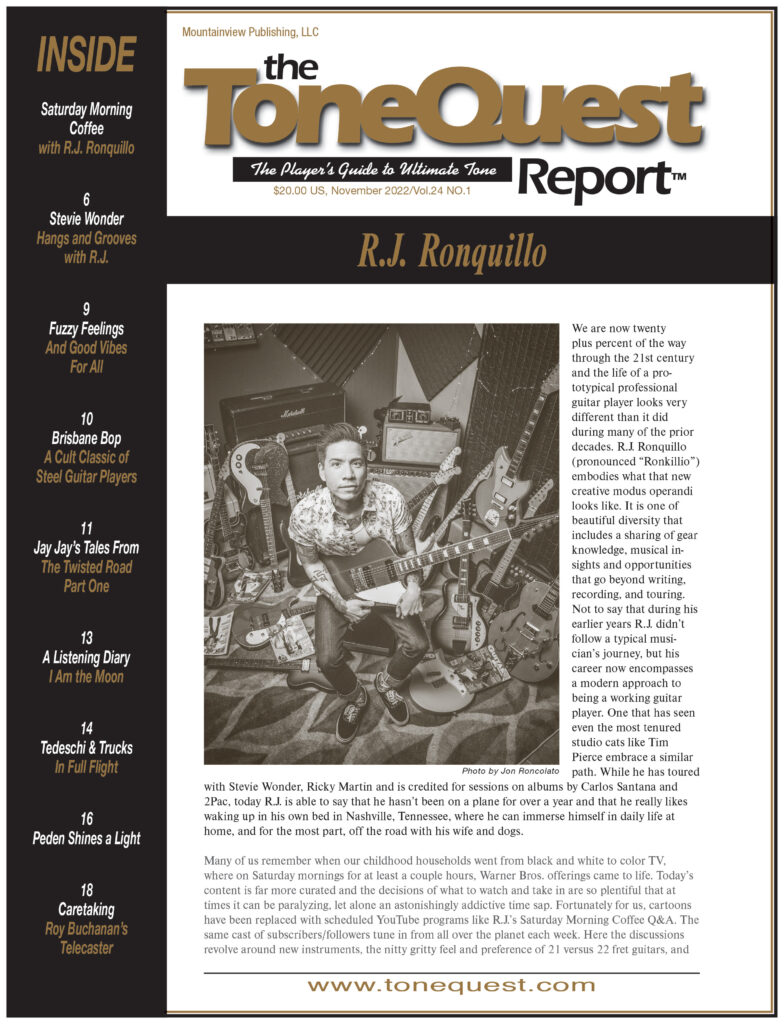 Tone Quest Report November 2022 Cover