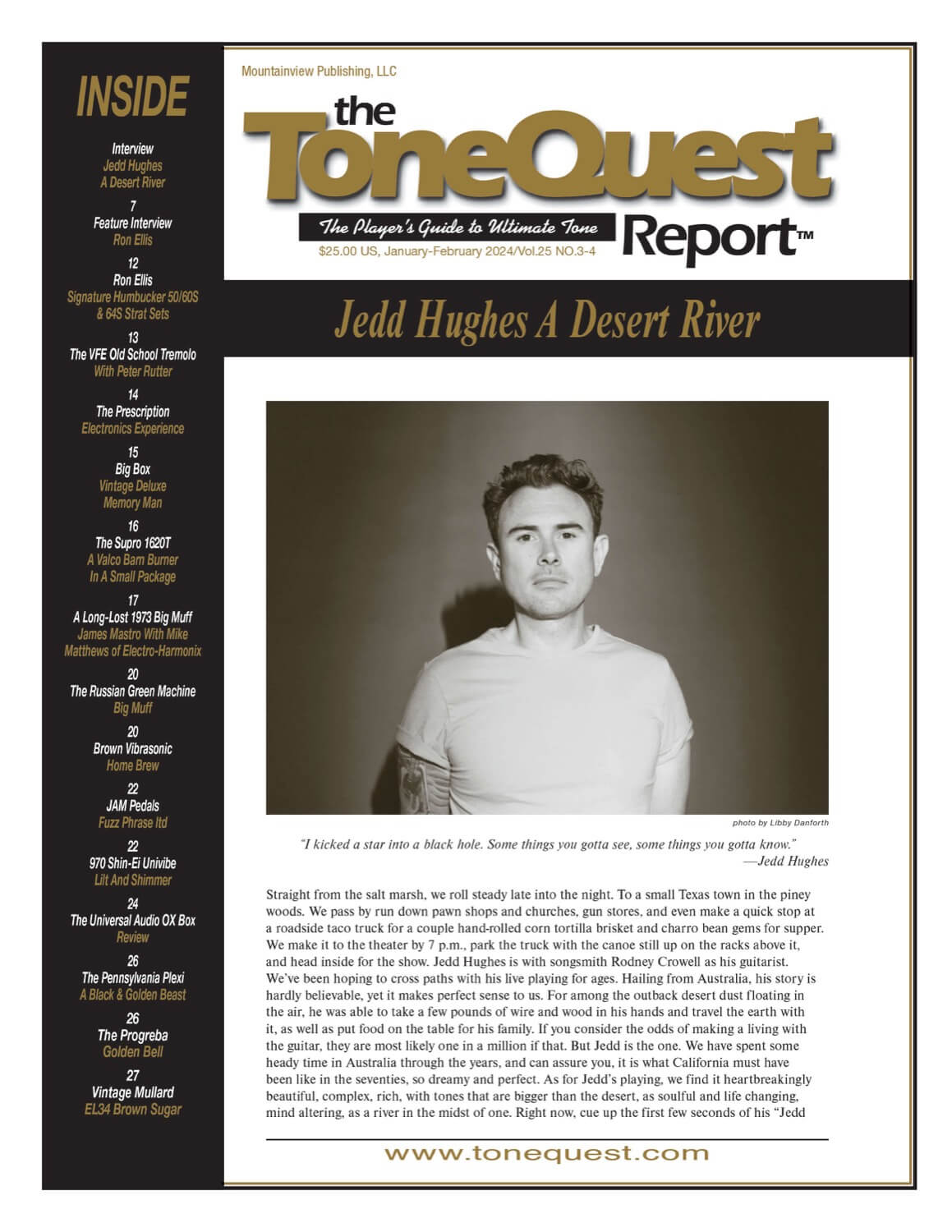 January February 2024 Cover