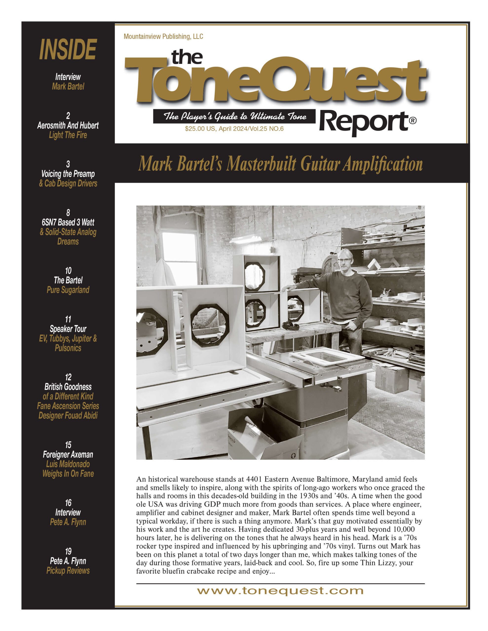 ToneQuest April 2024 Cover