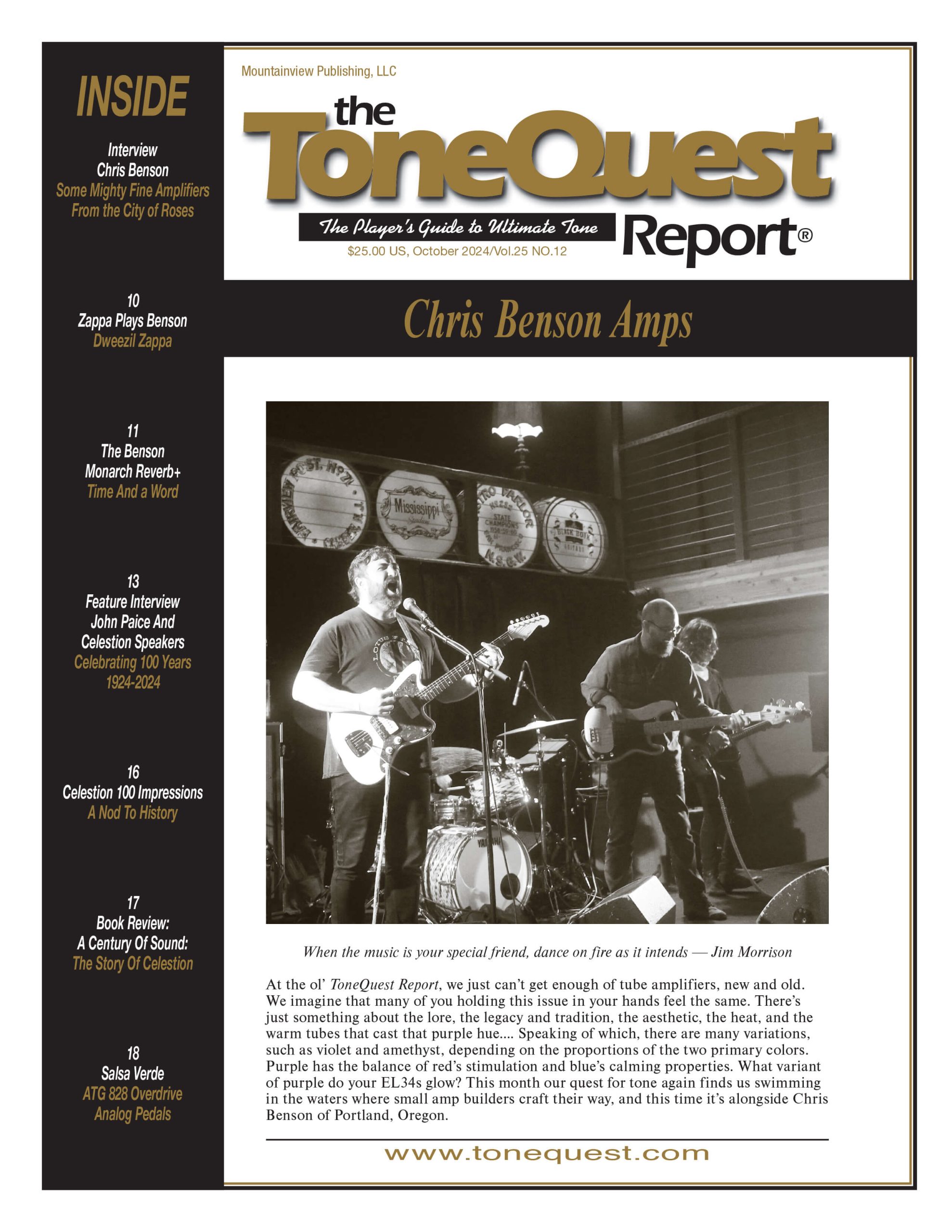 Tonequest October 2024