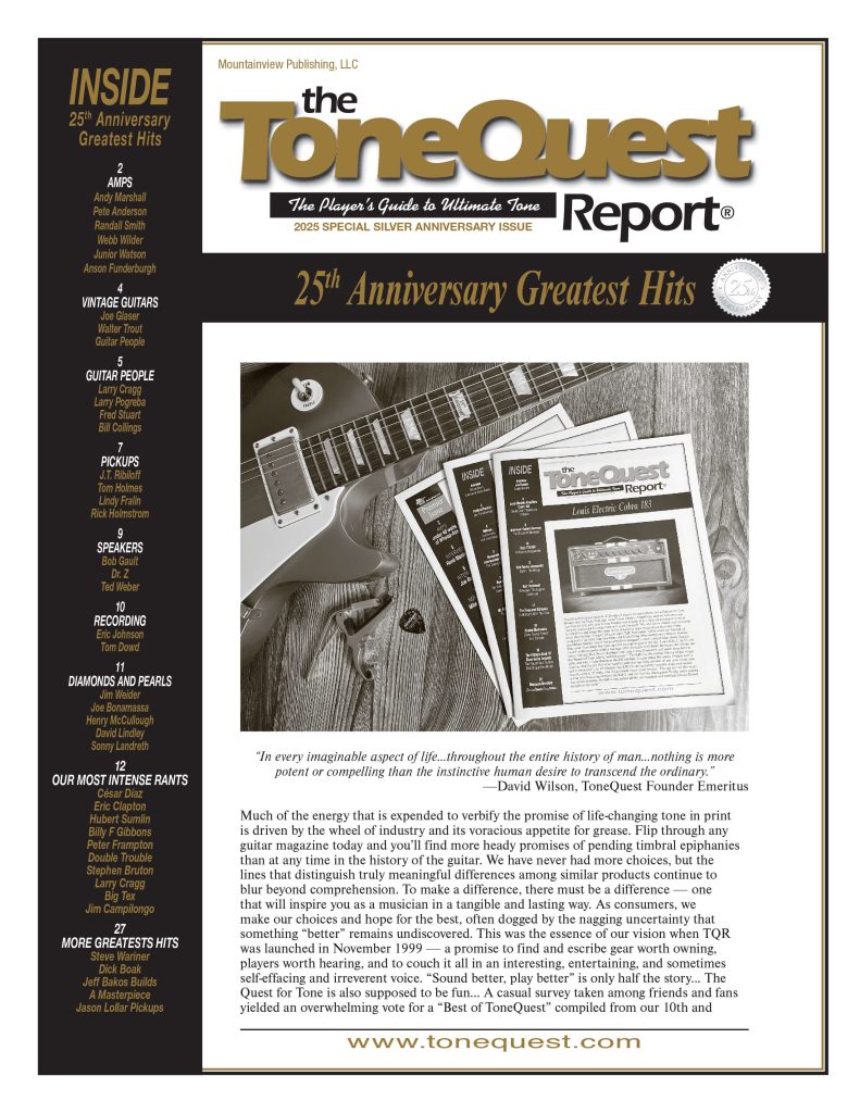 25th Silver Anniversary Cover